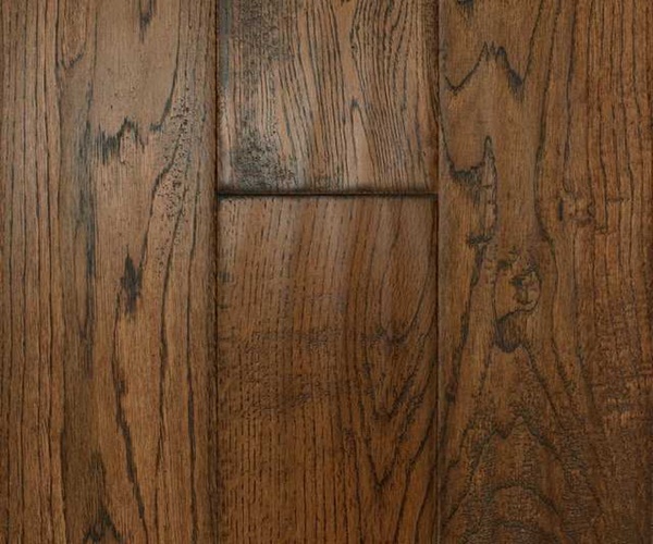Casabella Handscraped Oak Gunstock Floor Sample