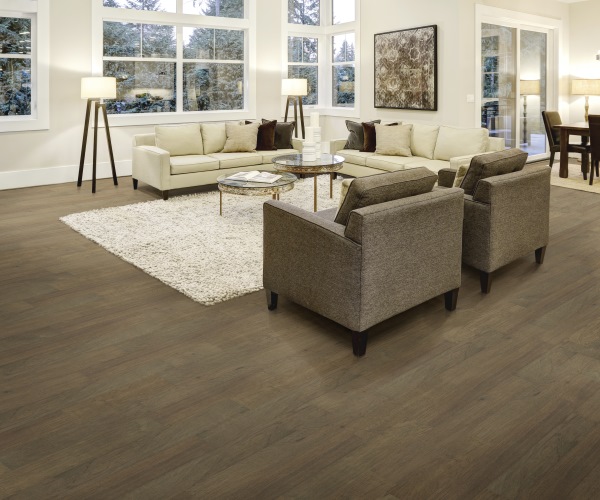 Casabella Melbourne Plank Room Scene With Canyon Floor Sample On It