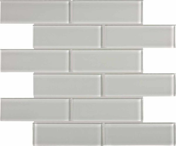 Elements Mist Brick Mosaic Sample