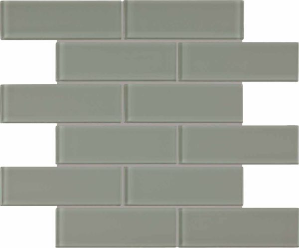 Elements Smoke Brick Mosaic Sample