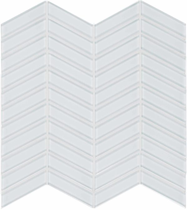 Elements Ice Chevron Mosaic Sample