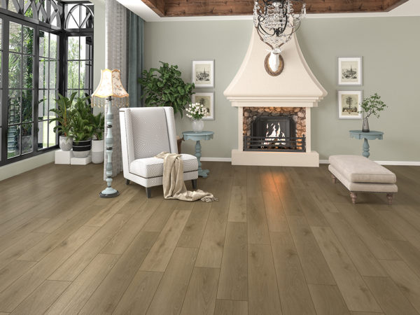 Casabella FirmFit Downtown Uptown Room Scene With Rutledge Floor Sample On It