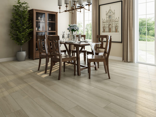 Casabella FirmFit Uptown Room Scene With Urban Walk Floor Sample On It