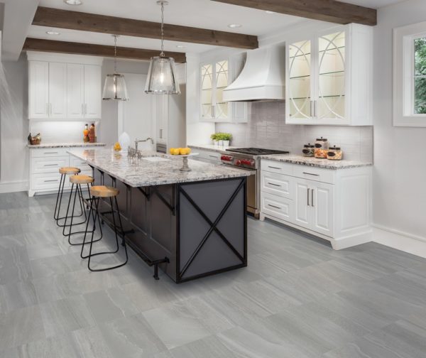 kitchen in newly constructed luxury home