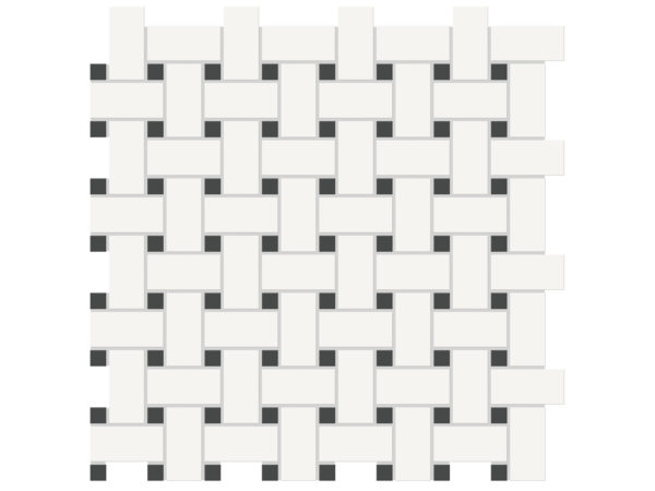 Soho_Canvas_White_w_Retro_Black_Dot_Basketweave_Matte_Glazed_Porcelain_Mosaic_Revised.jpg