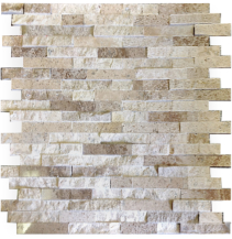 Travertine Mini Ledger Mosaics