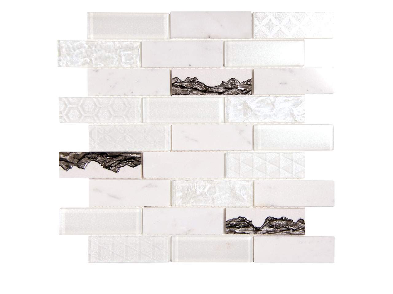 Core White Mosaic Swatch