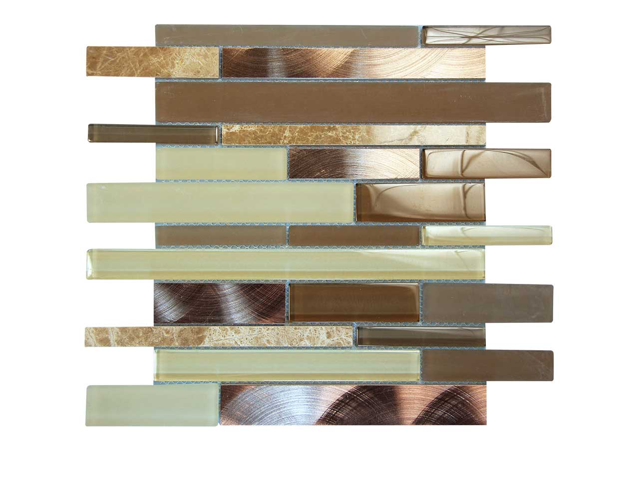 Eternital Light Emperador Mosaic Swatch