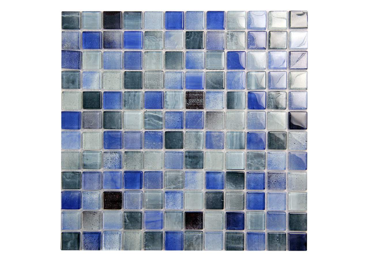 Extant Blue Mix Mosaic Swatch