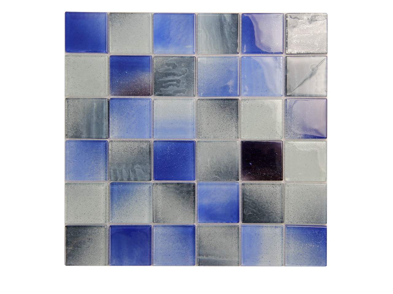 Extant Blue Mix Mosaic Swatch