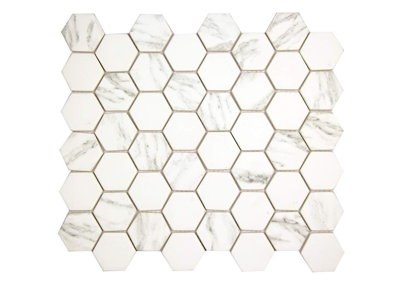 Hexacycle Carrara Mosaic Swatch