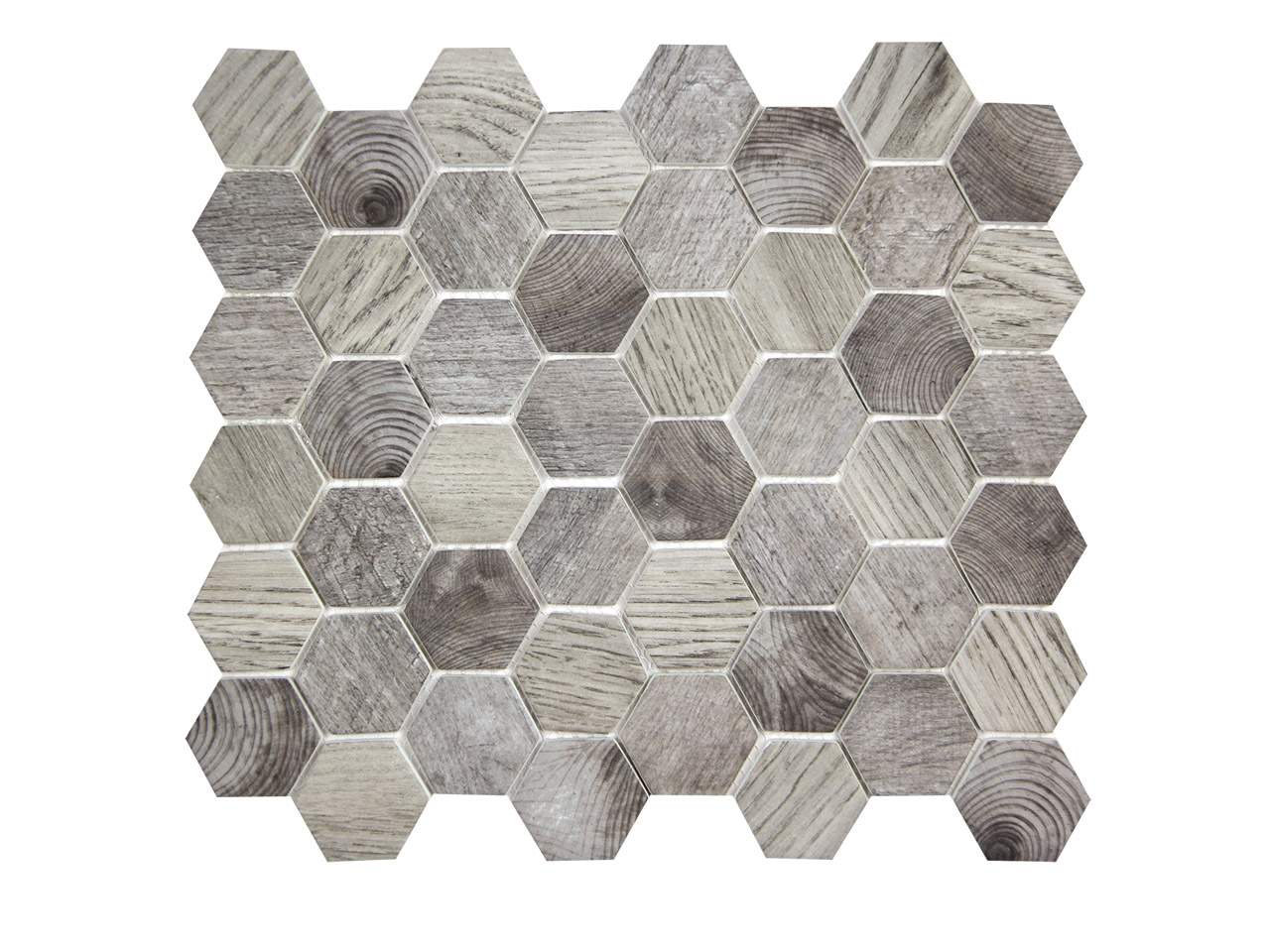 Hexacycle Grey Mosaic Swatch