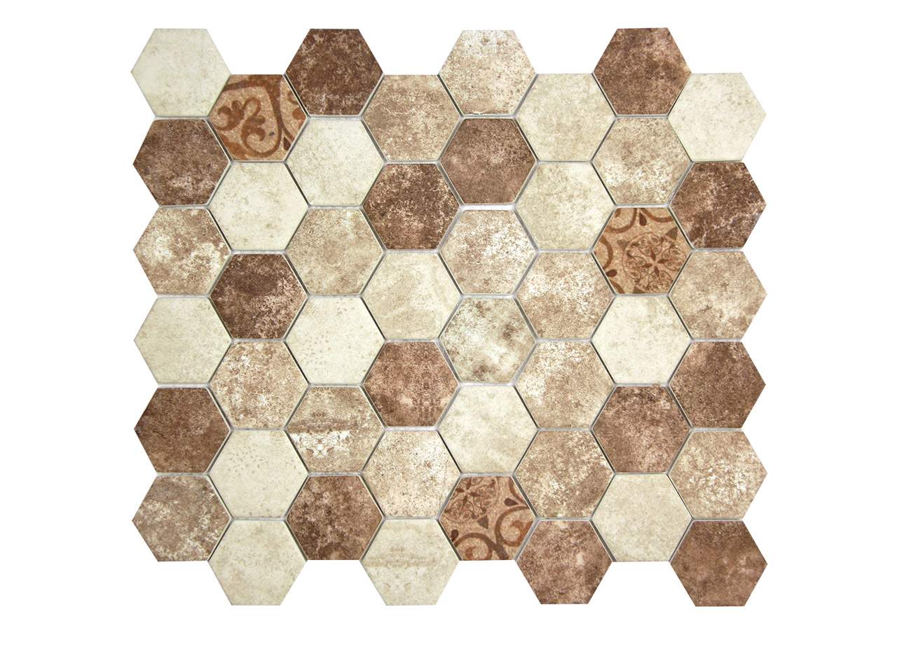 Hexacycle Noce Mix Mosaic Swatch