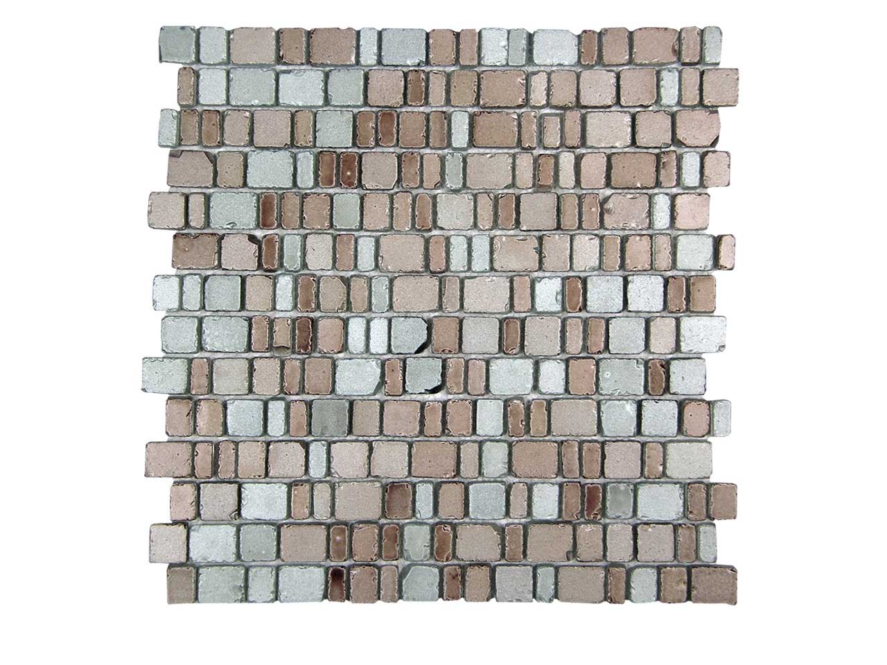 Ice Age Silver Mosaic Swatch