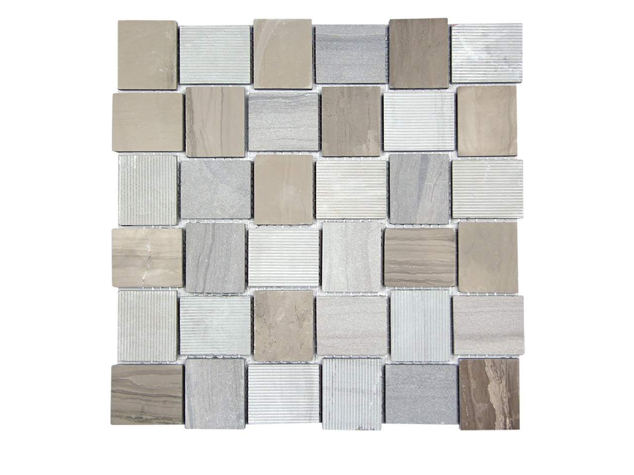 Linker Athen Grey Mosaic Swatch