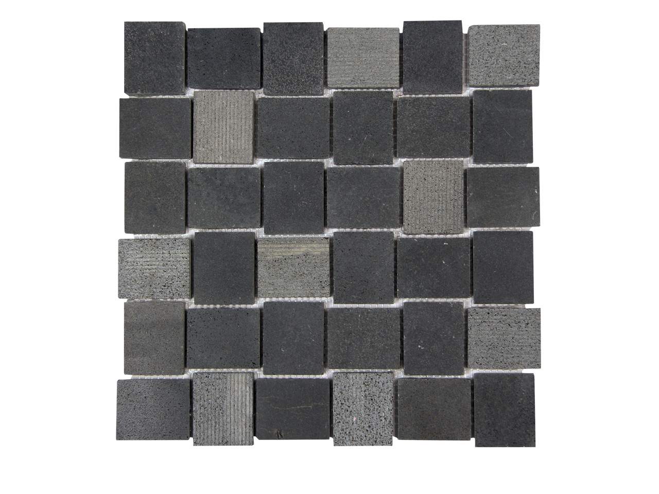 Linker Basalt Mosaic Swatch