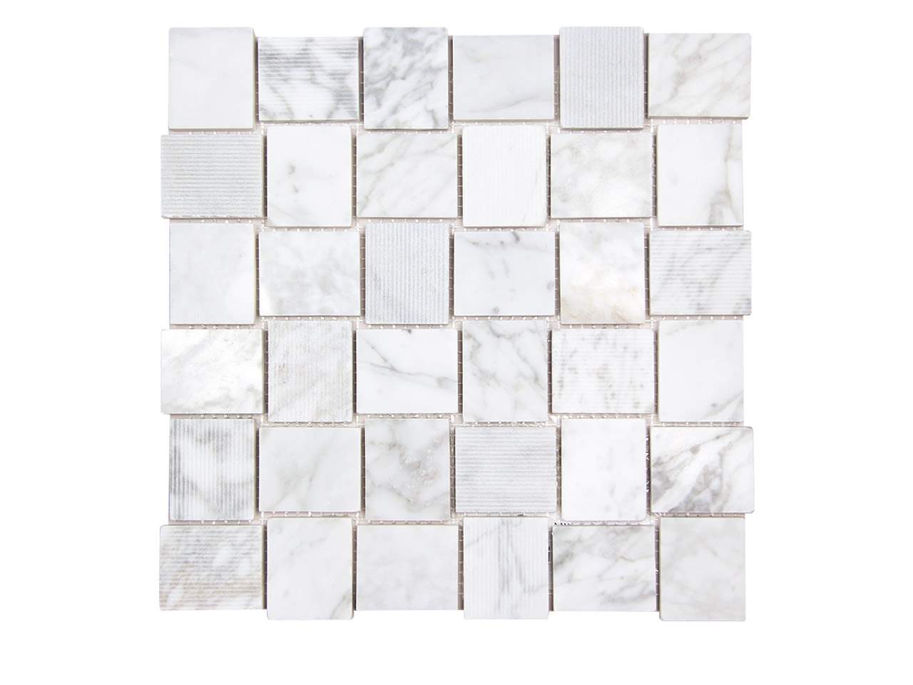 Linker Carrara Mosaic Swatch