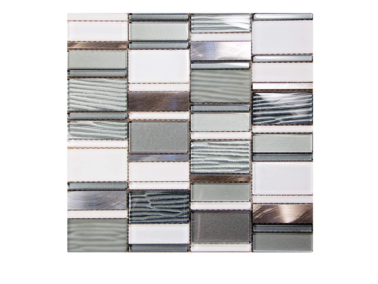 Loft Silver Mosaic Swatch