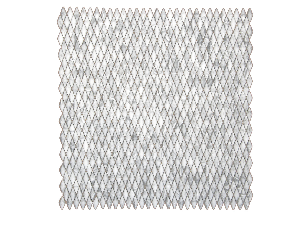 Lux Rhombus Grigio Mosaic Swatch