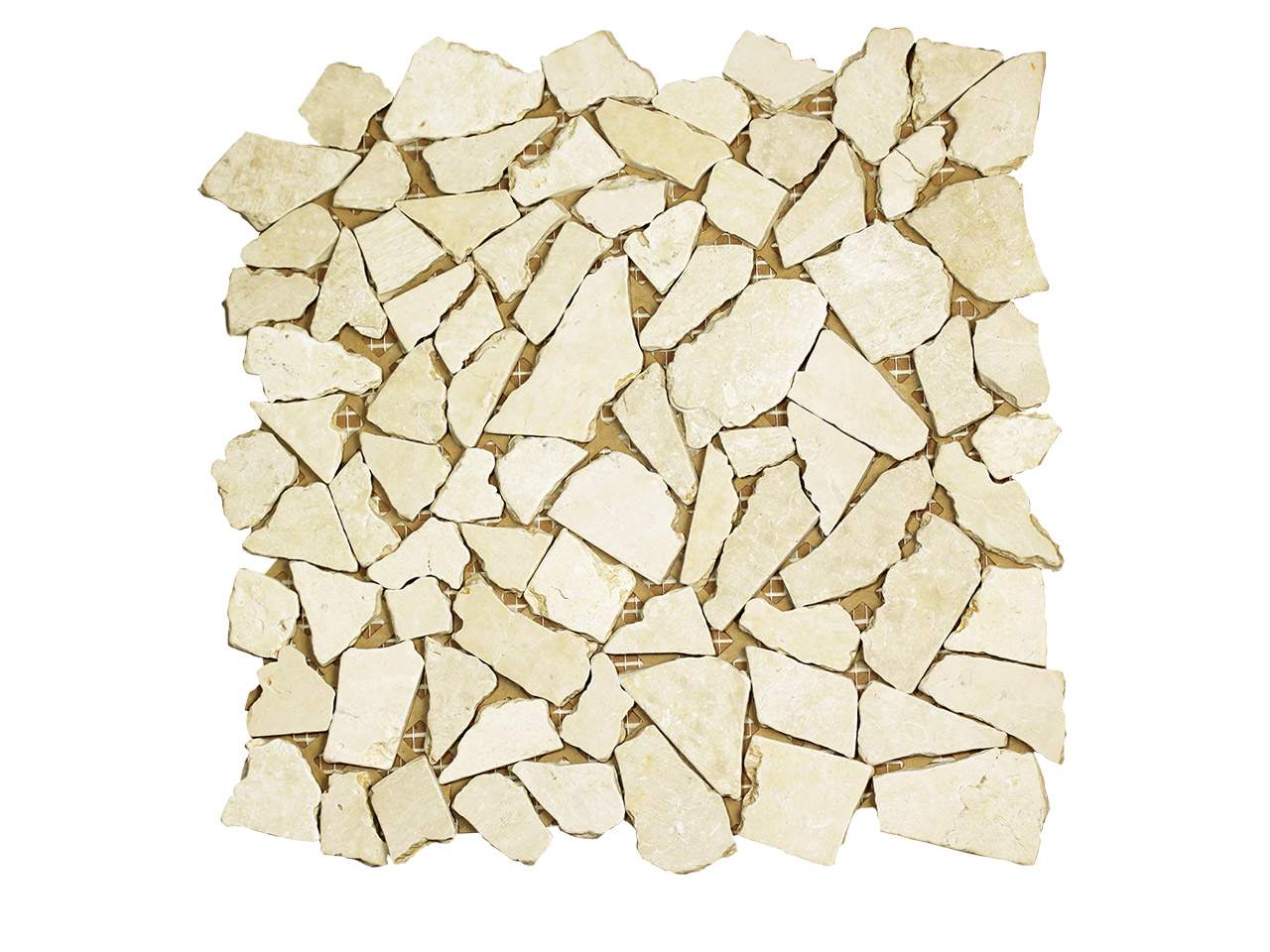 Nuur Crema Marfil Mosaic Swatch