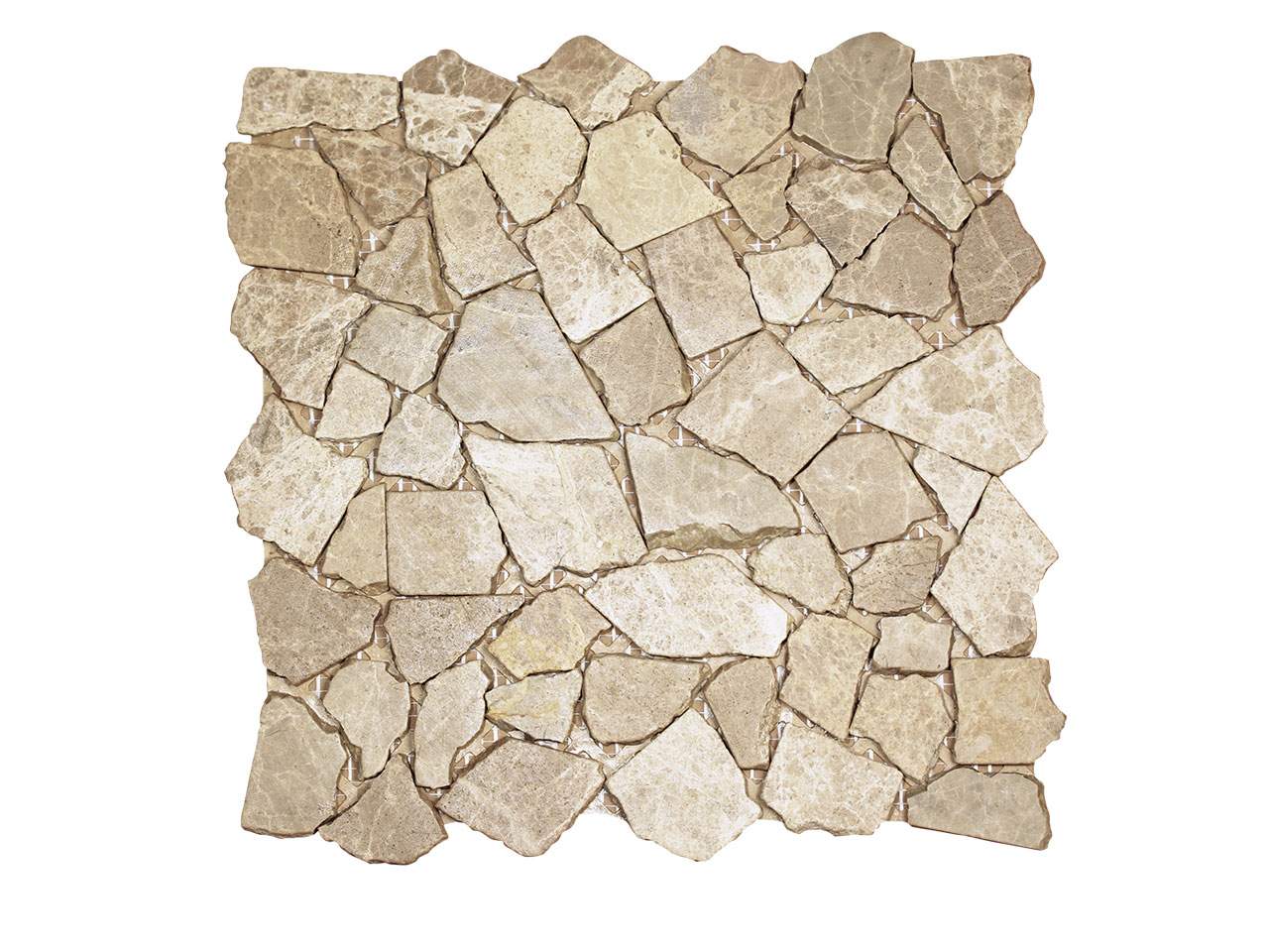 Nuur Lt. Emperador Mosaic Swatch