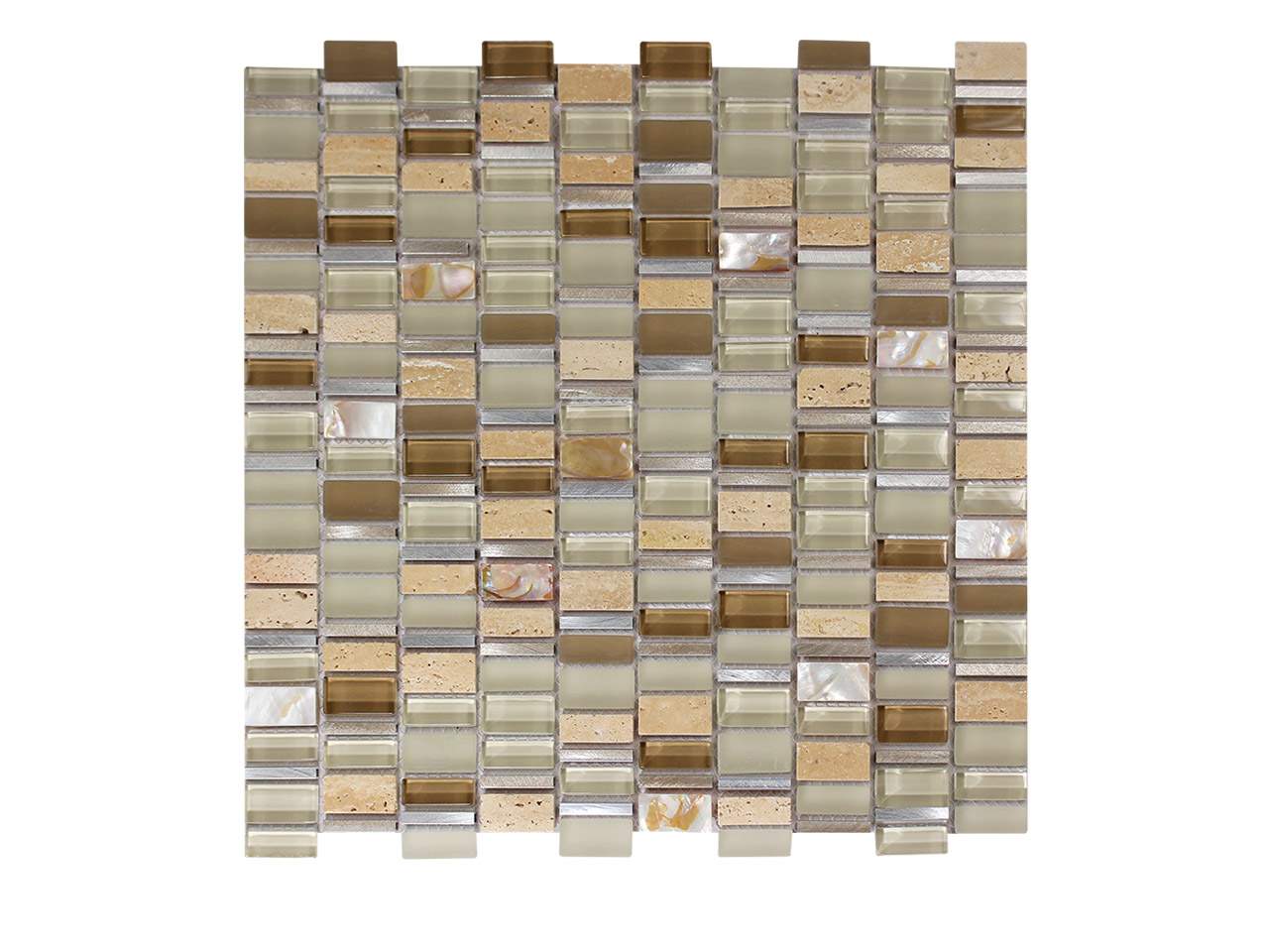 Ole Crema Mix Mosaic Swatch