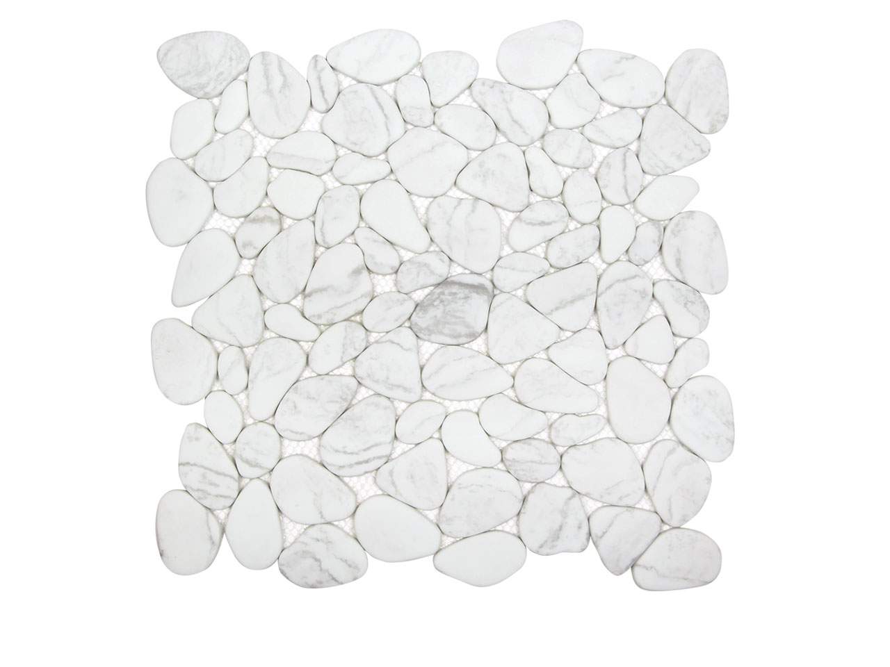 Pebblecycle Carrara Mosaic Swatch