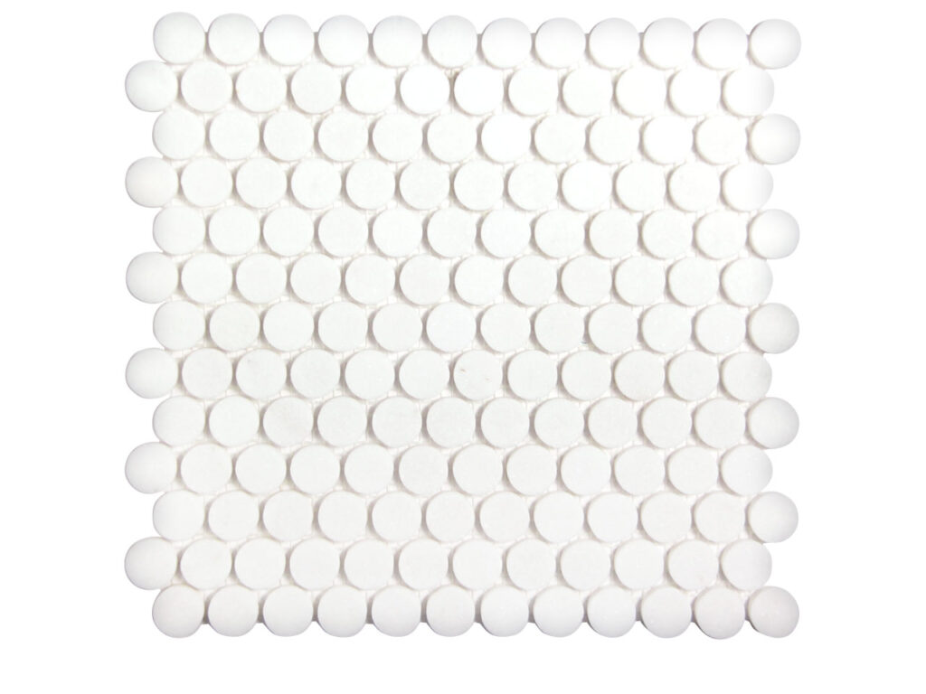 Penny Round Super White Casabella Flooring Home Flooring Solutions penny-round-super-white-casabella-flooring-home-flooring-solutions