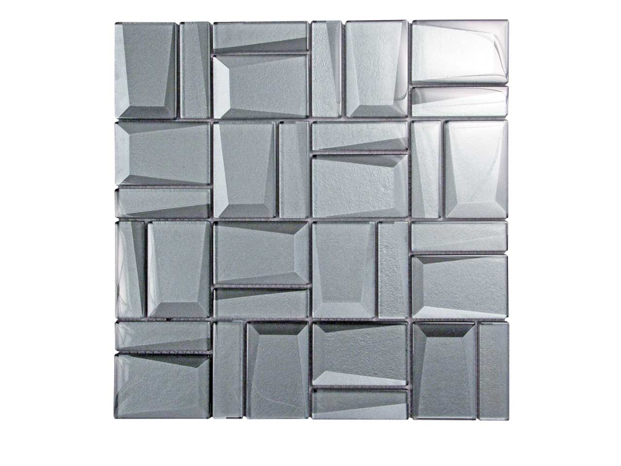 Prism Charcoal Mosaic Swatch
