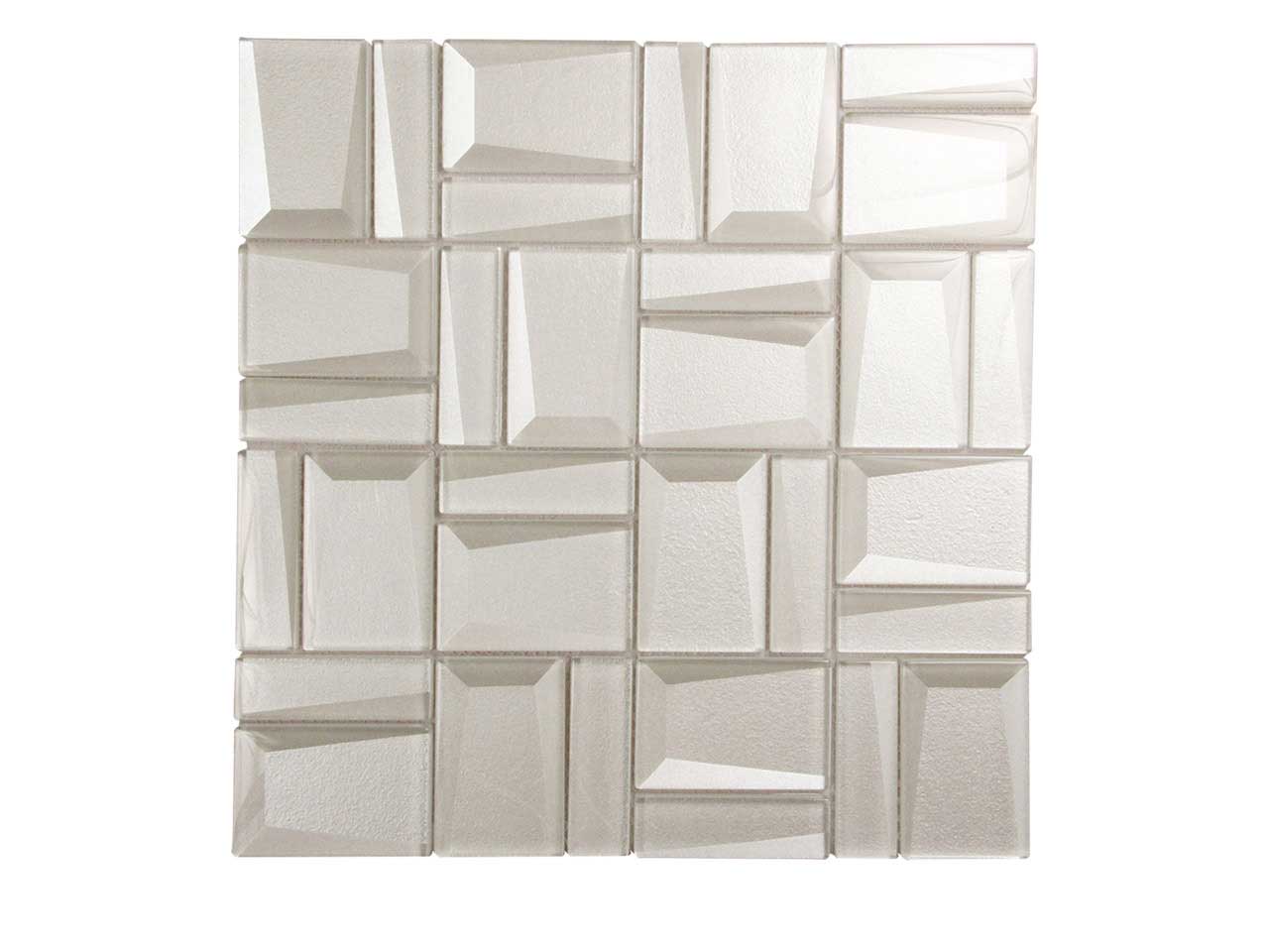 Prism White Mosaic Swatch