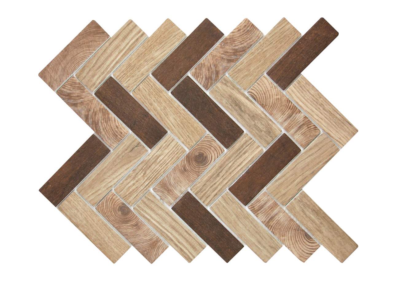 Spigacycle Wood Caoba Mosaic Swatch