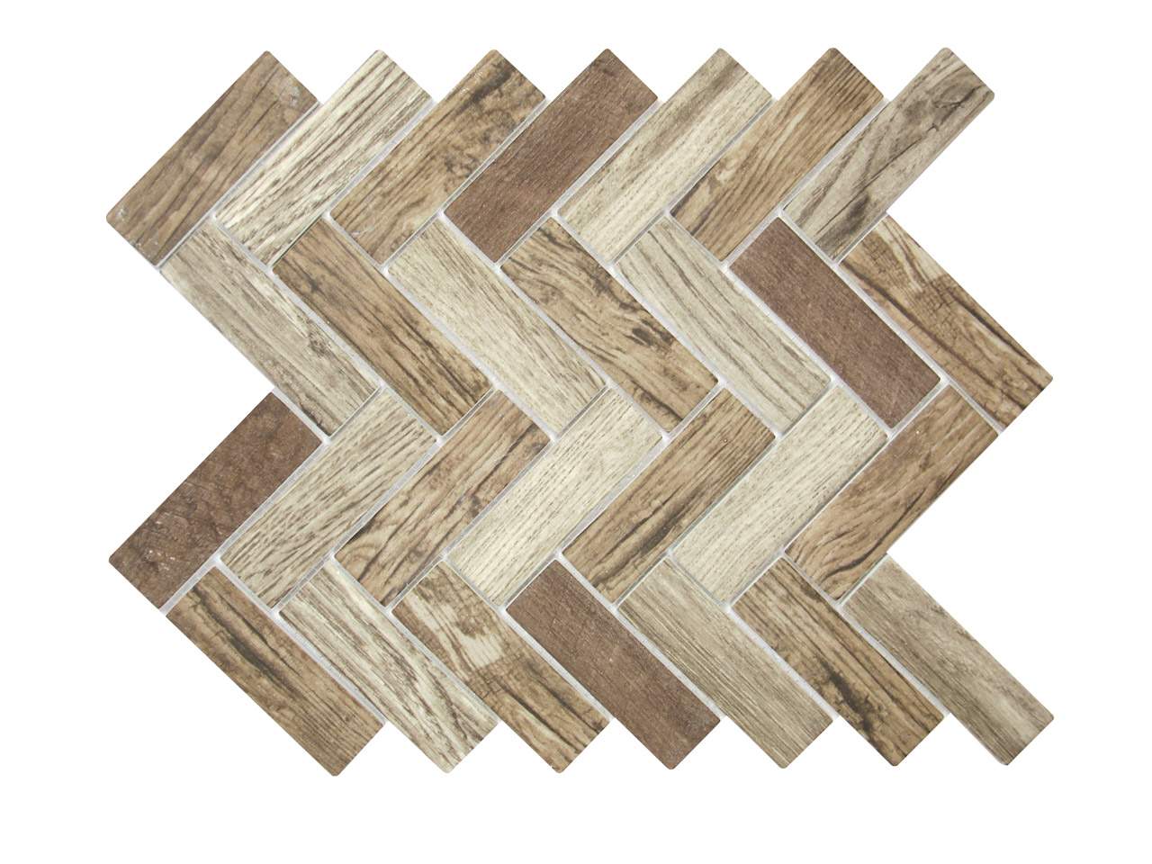 Spigacycle Wood Mix Mosaic Swatch