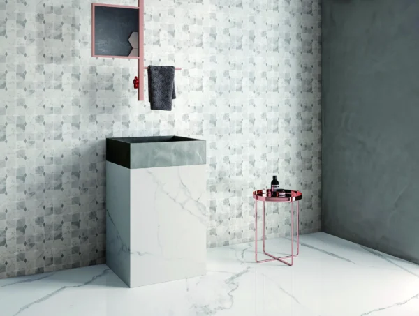 Curated Collection Stone Room Scene