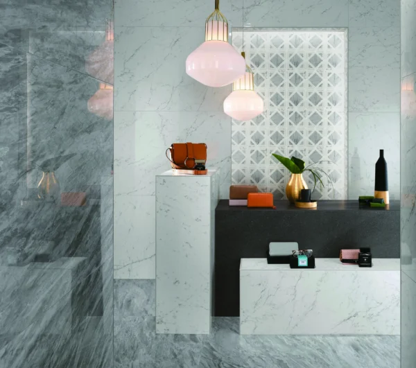 Curated Collection Stone Room Scene