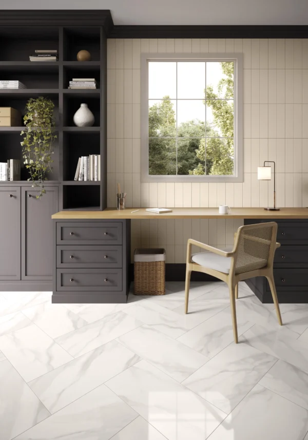 Marmi Classico Bianco Room Scene