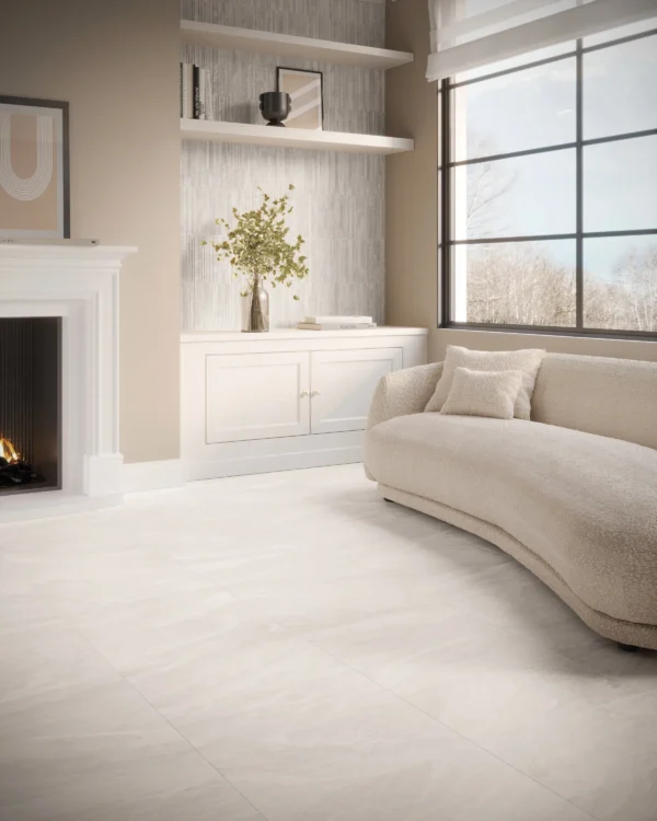 Storm White Room Scene